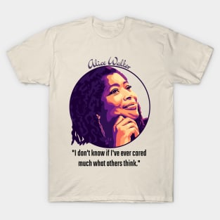 Alice Walker Portrait and Quote T-Shirt